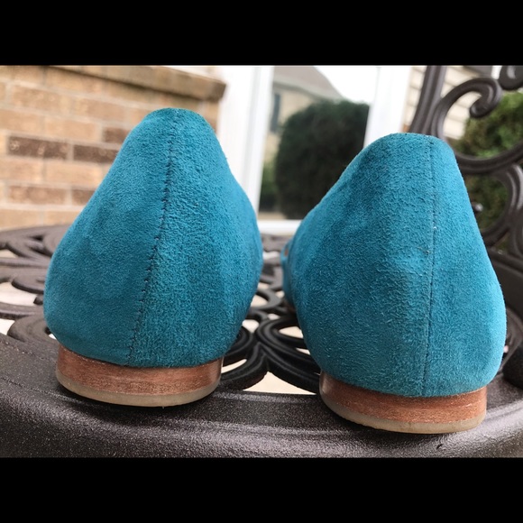 🌸🌈🍀ALLI Marie Suede Flats - Picture 4 of 12